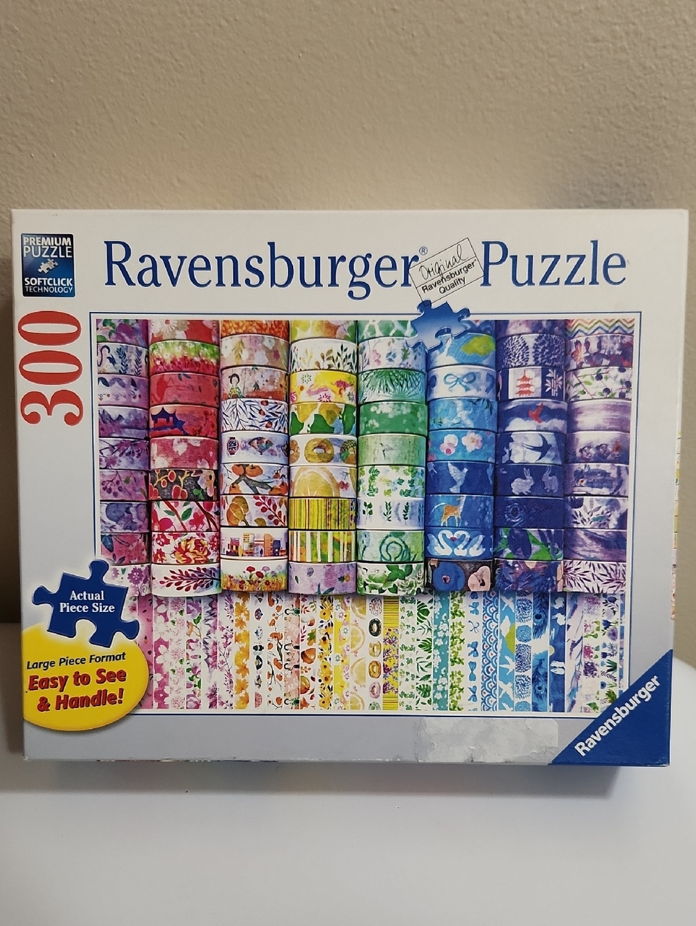 2 Ravensburger 300 Pc Puzzles LARGE FORMAT Seaside Sunshine Washi Wishes Craft - Picture 2 of 11